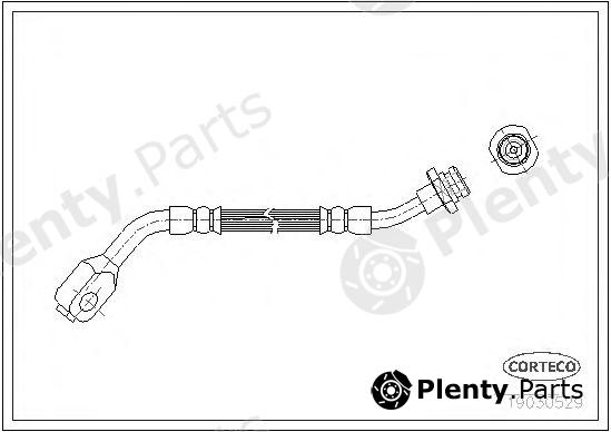 CORTECO part 19030529 Brake Hose
