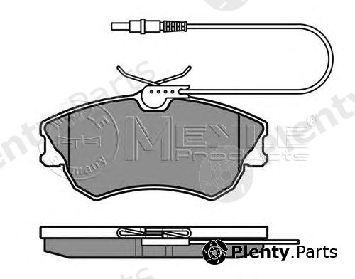  MEYLE part 0252188818 Brake Pad Set, disc brake