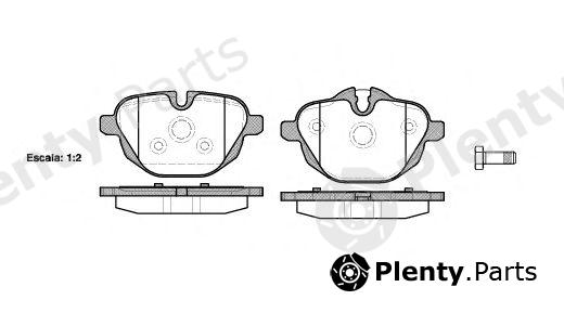  ROADHOUSE part 21421.00 (2142100) Brake Pad Set, disc brake