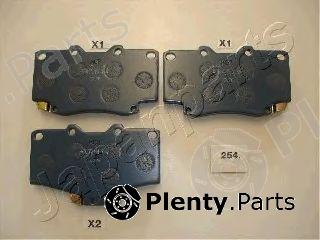  JAPANPARTS part PA-254P (PA254P) High Performance Brake Pad Set
