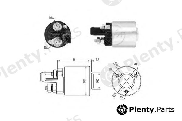  ERA part ZM5492 Solenoid Switch, starter