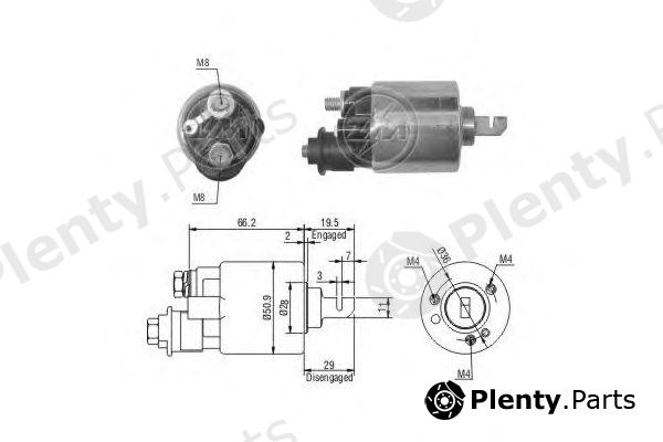  ERA part ZM609 Solenoid Switch, starter