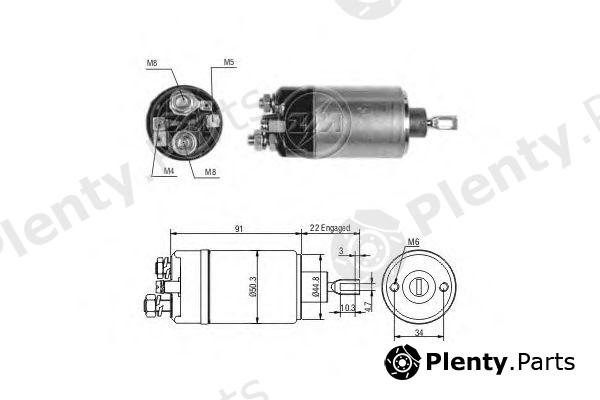  ERA part ZM629 Solenoid Switch, starter
