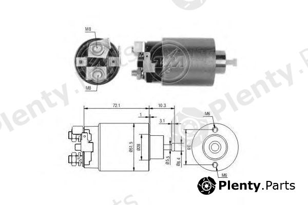  ERA part ZM698 Solenoid Switch, starter