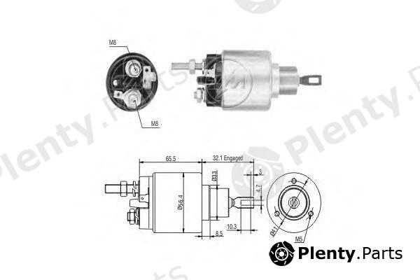  ERA part ZM876 Solenoid Switch, starter