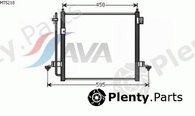  AVA QUALITY COOLING part MT5218 Condenser, air conditioning