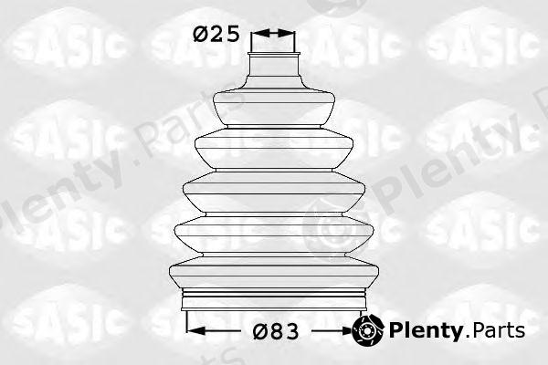  SASIC part 1906015 Bellow Set, drive shaft