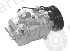  JP GROUP part 1127101200 Compressor, air conditioning