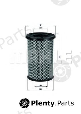  MAHLE ORIGINAL part LX2968 Air Filter