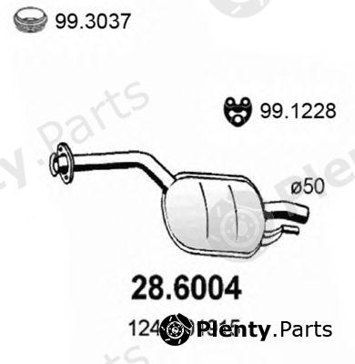  ASSO part 28.6004 (286004) Middle Silencer