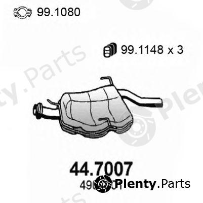  ASSO part 44.7007 (447007) End Silencer