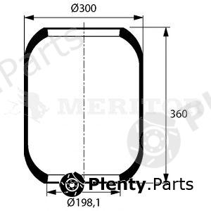 Genuine MERITOR (ROR) part MLF8089 Replacement part