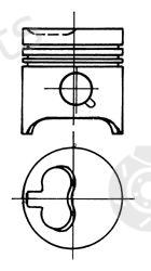  KOLBENSCHMIDT part 93648700 Piston