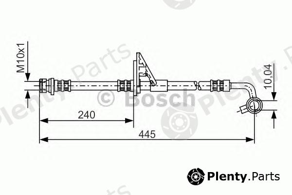  BOSCH part 1987481318 Brake Hose