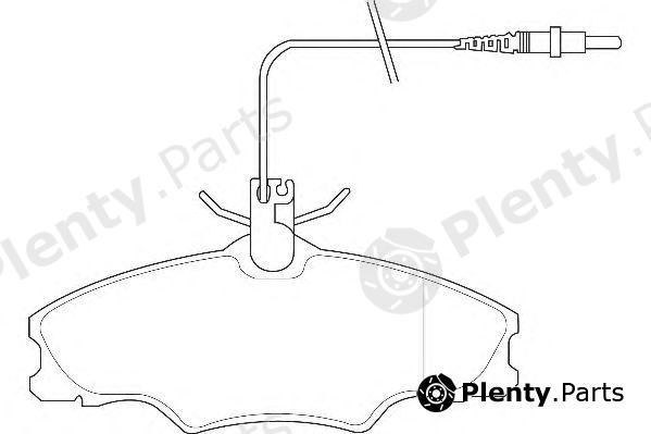  WAGNER part WBP21724A Brake Pad Set, disc brake
