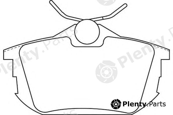  WAGNER part WBP21861A Brake Pad Set, disc brake