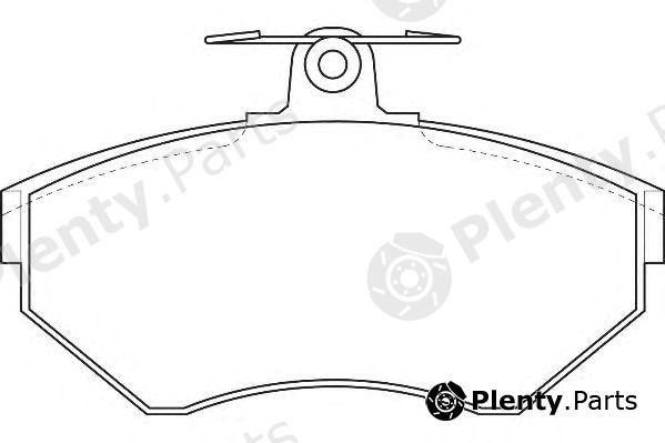  WAGNER part WBP21945C Brake Pad Set, disc brake