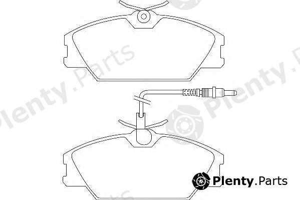  WAGNER part WBP21388A Brake Pad Set, disc brake