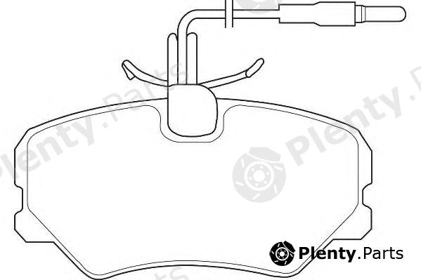  WAGNER part WBP21209A Brake Pad Set, disc brake