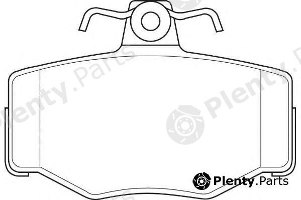  WAGNER part WBP21545A Brake Pad Set, disc brake