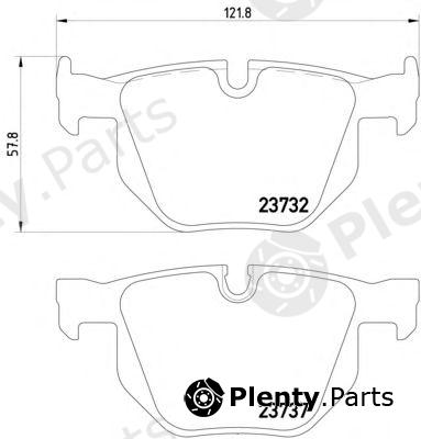  TEXTAR part 2373281 Brake Pad Set, disc brake