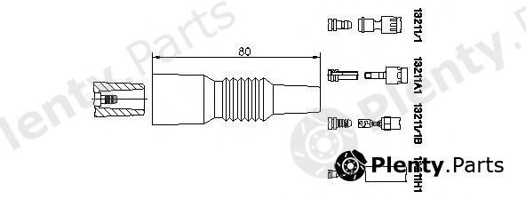 BREMI part 13211/1 (132111) Plug, coil