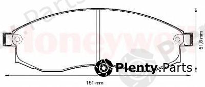  BENDIX part 572495B Brake Pad Set, disc brake