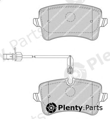  FERODO part FDB4410 Brake Pad Set, disc brake