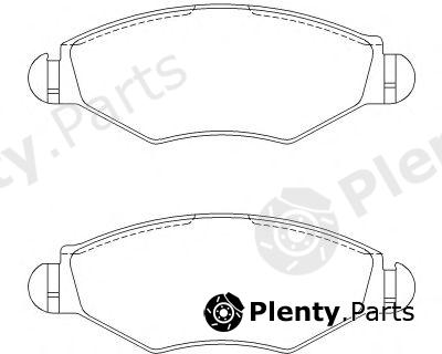  BREMBO part P61063 Brake Pad Set, disc brake