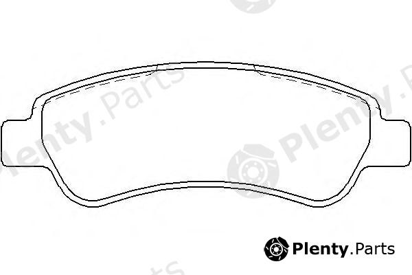  BREMBO part P61091 Brake Pad Set, disc brake