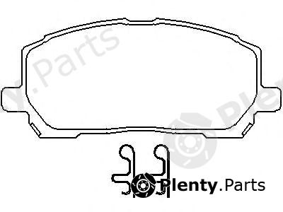  BREMBO part P83078 Brake Pad Set, disc brake
