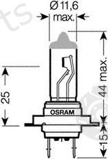  OSRAM part 64210CBI-02B (64210CBI02B) Bulb, daytime running light