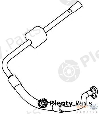  HELLA part 9GS351337-701 (9GS351337701) High-/Low Pressure Line, air conditioning