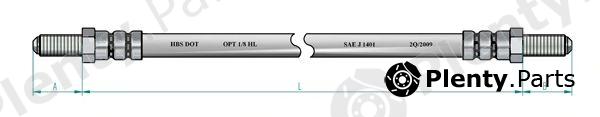  NK part 852523 Brake Hose