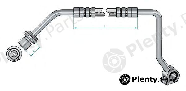 NK part 852548 Brake Hose