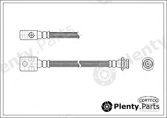  CORTECO part 19032357 Brake Hose