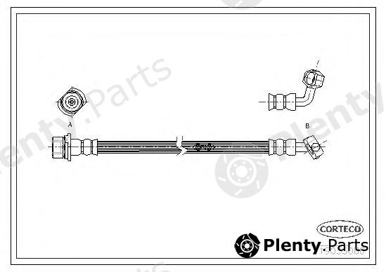  CORTECO part 19033086 Brake Hose