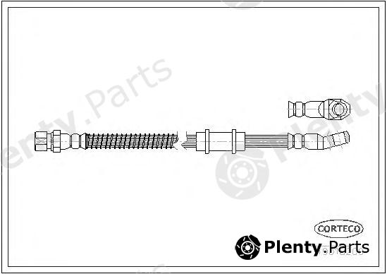  CORTECO part 19018200 Brake Hose