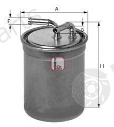  SOFIMA part S4437NR Fuel filter