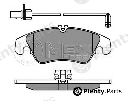 MEYLE part 0252474319/W (0252474319W) Brake Pad Set, disc brake