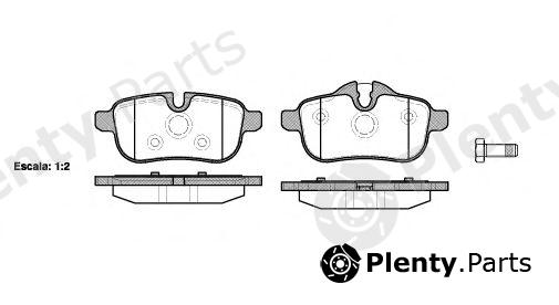  REMSA part 141700 Brake Pad Set, disc brake