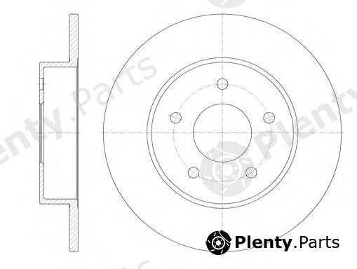  REMSA part 6820.00 (682000) Brake Disc