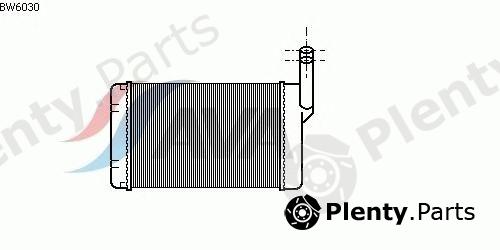  AVA QUALITY COOLING part BW6030 Heat Exchanger, interior heating