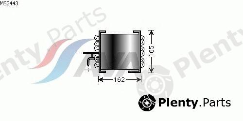  AVA QUALITY COOLING part MS2443 Fuel radiator