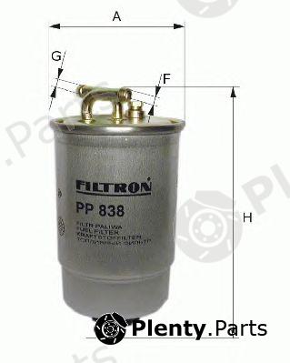  FILTRON part PP986 Fuel filter