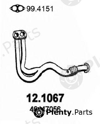  ASSO part 12.1067 (121067) Exhaust Pipe