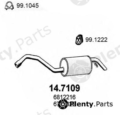  ASSO part 14.7109 (147109) End Silencer