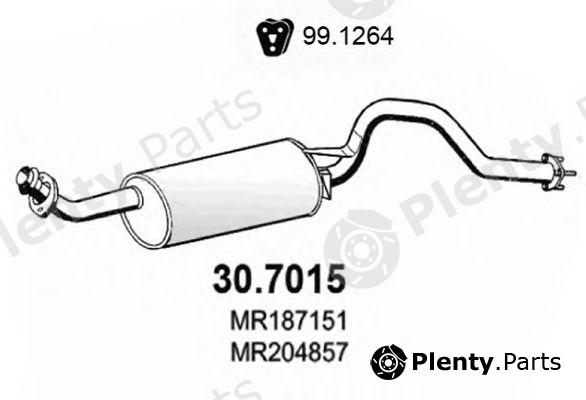  ASSO part 30.7015 (307015) End Silencer