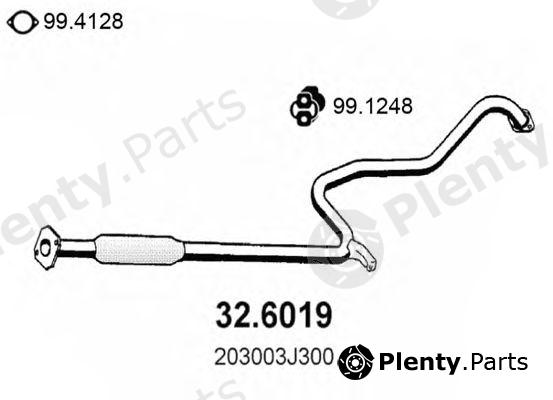  ASSO part 32.6019 (326019) Middle Silencer