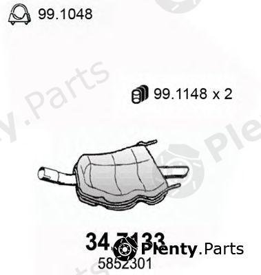  ASSO part 34.7133 (347133) End Silencer